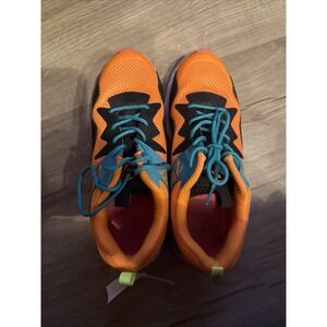 Zumba Women's Athletic Shoes - Orange, Black, And Teal - Size 7.5